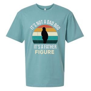 Its Not A Dad Bod Its A Father Figure Funny Fathers Day Gift Sueded Cloud Jersey T-Shirt