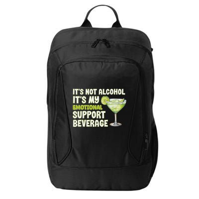 ItS Not Alcohol ItS My Emotional Support Beverage City Backpack