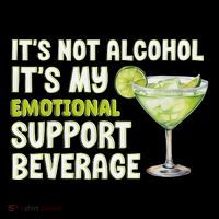 ItS Not Alcohol ItS My Emotional Support Beverage Flatbill Hat
