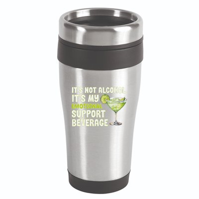 ItS Not Alcohol ItS My Emotional Support Beverage 16oz Travel Tumbler