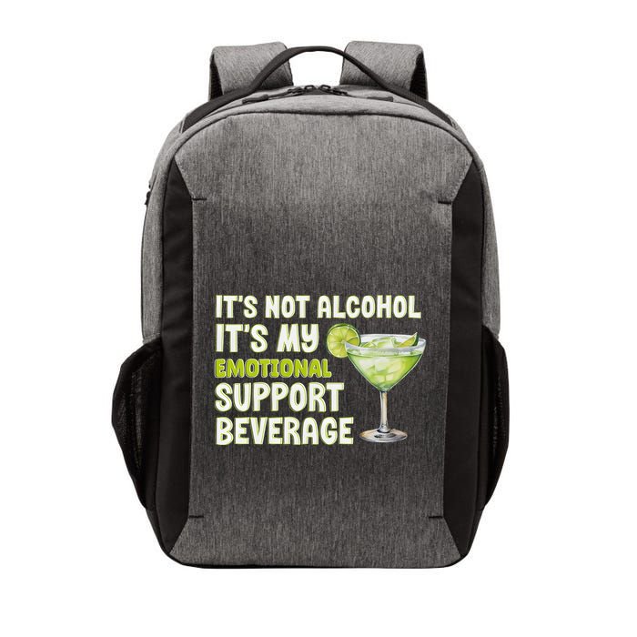 ItS Not Alcohol ItS My Emotional Support Beverage Vector Backpack