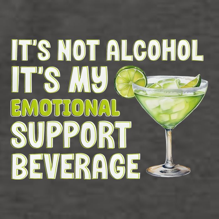 ItS Not Alcohol ItS My Emotional Support Beverage Vector Backpack