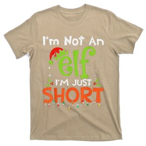 Im Not An Elf Just Short Funny Christmas Xmas T-Shirt