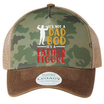 ITs Not A Dad Bod Its Father Figure Birthday Fathers Day Legacy Tie Dye Trucker Hat