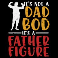 ITs Not A Dad Bod Its Father Figure Birthday Fathers Day Stripe Pom Pom Beanie