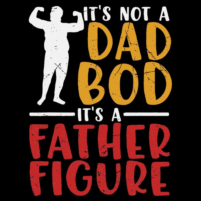 ITs Not A Dad Bod Its Father Figure Birthday Fathers Day Stripe Pom Pom Beanie