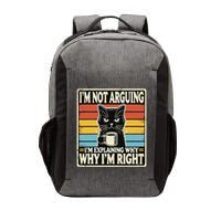 IM Not Arguing IM Explaining Why Why IM Right Vector Backpack
