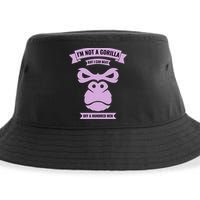I'm Not A Gorilla But I Can Beat Off A Hundred Sustainable Bucket Hat