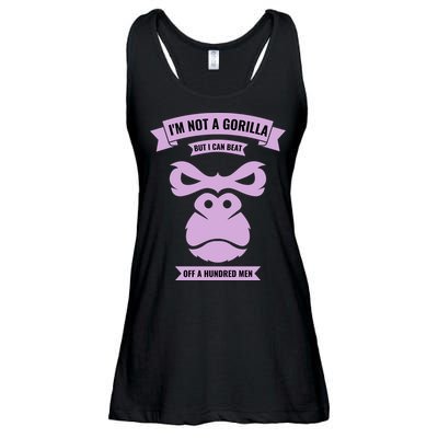 I'm Not A Gorilla But I Can Beat Off A Hundred Ladies Essential Flowy Tank