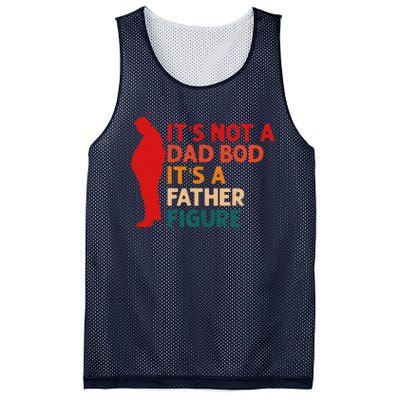 Its Not A Dad Bod Its Father Figure Funny Fathers Day Mesh Reversible Basketball Jersey Tank