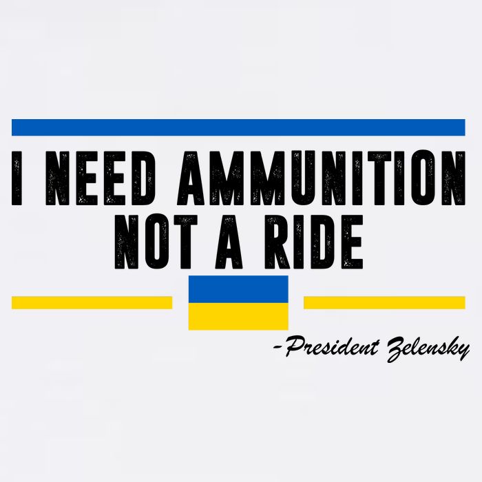 I Need Ammunition Not A Ride Ukraine Cooling Performance Crew T-Shirt