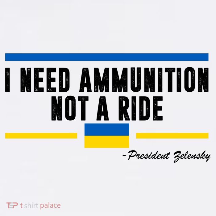 I Need Ammunition Not A Ride Ukraine Sweatshirt