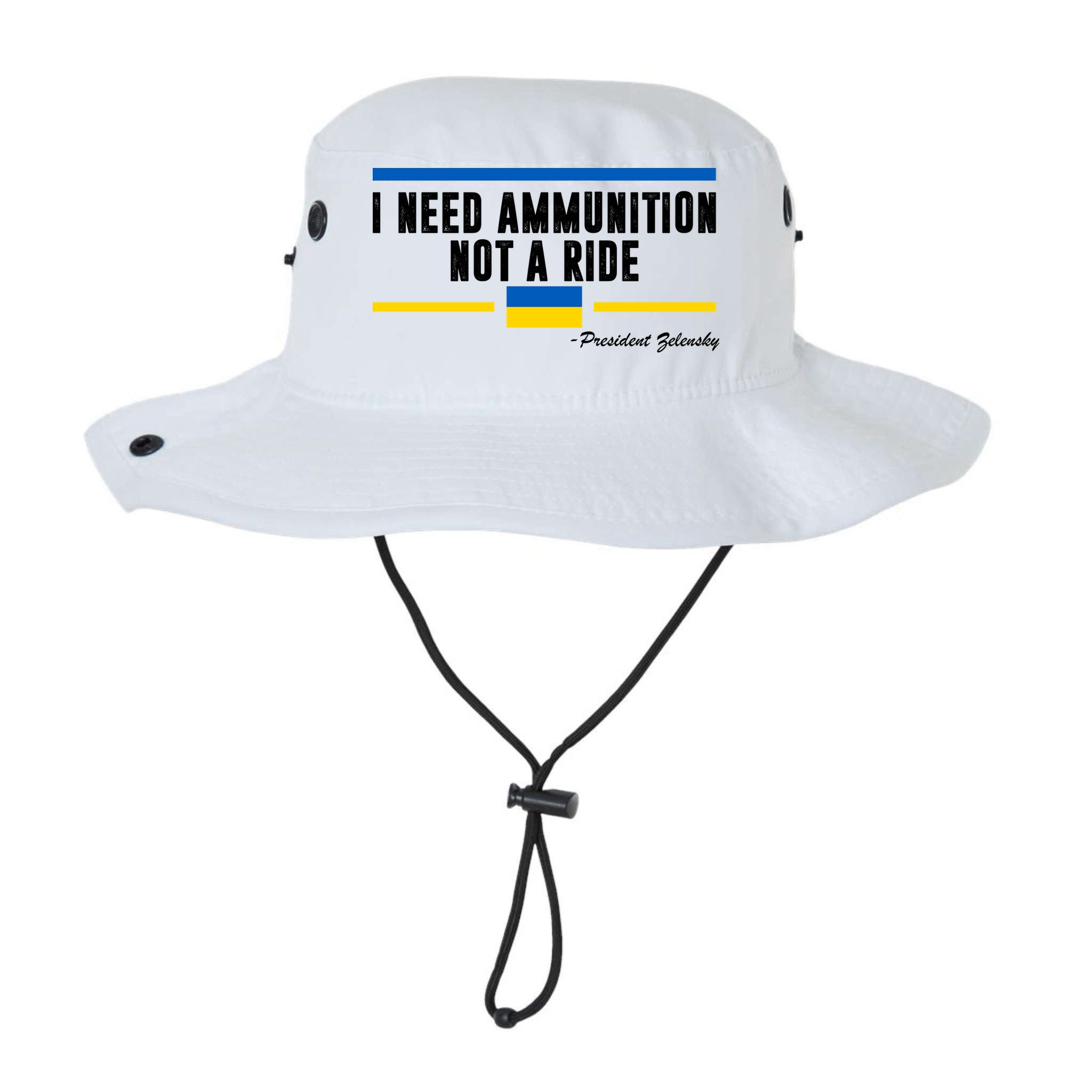 I Need Ammunition Not A Ride Ukraine Bucket Hat
