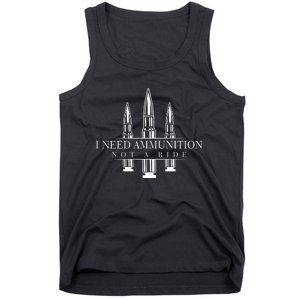 I Need Ammunition Not A Ride Volodymyr Zelenskyy Ukraine Tank Top