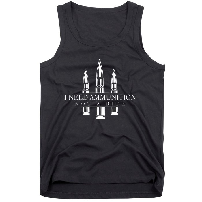 I Need Ammunition Not A Ride Volodymyr Zelenskyy Ukraine Tank Top