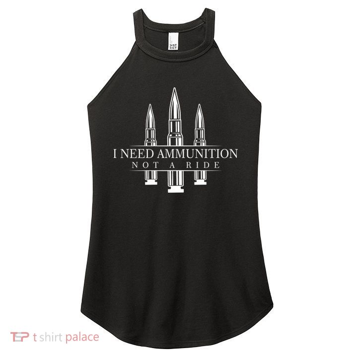 I Need Ammunition Not A Ride Volodymyr Zelenskyy Ukraine Women's Perfect Tri Rocker Tank