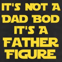 It's Not A Dad Bod It's A Father Figure Microfiber Hand Towel