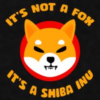 It's Not A Fox It's A Shiba Inu Ladies PosiCharge Tri-Blend Wicking Tank
