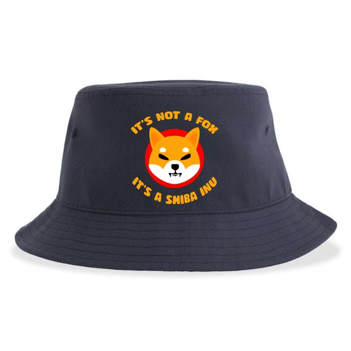 It's Not A Fox It's A Shiba Inu Sustainable Bucket Hat