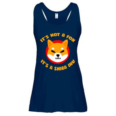 It's Not A Fox It's A Shiba Inu Ladies Essential Flowy Tank
