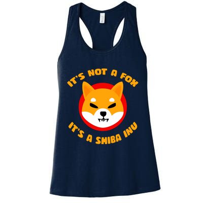 It's Not A Fox It's A Shiba Inu Womens Tank Top