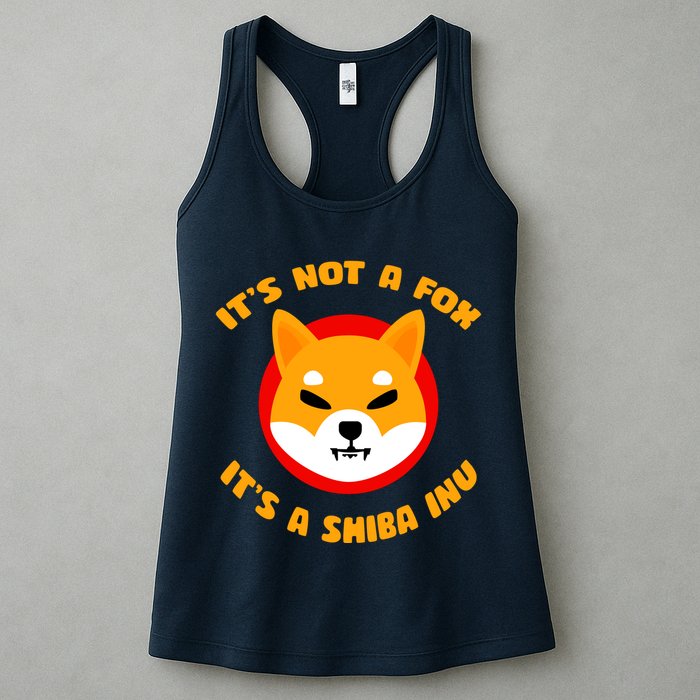 It's Not A Fox It's A Shiba Inu Womens Tank Top