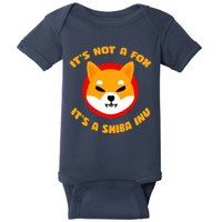It's Not A Fox It's A Shiba Inu Baby Bodysuit