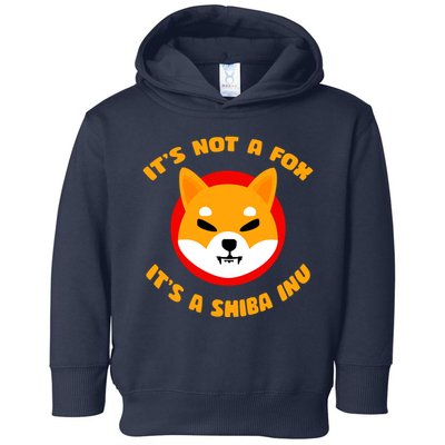 It's Not A Fox It's A Shiba Inu Toddler Hoodie