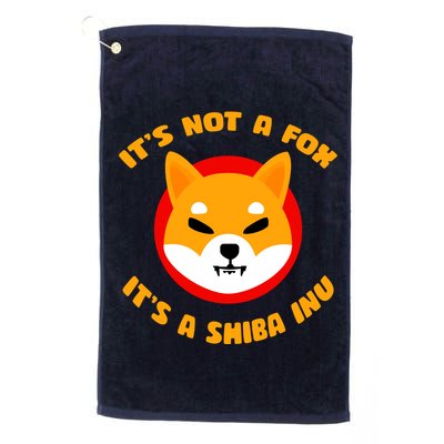 It's Not A Fox It's A Shiba Inu Golf Towel