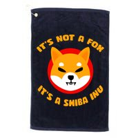It's Not A Fox It's A Shiba Inu Golf Towel
