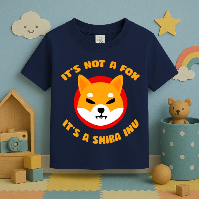 It's Not A Fox It's A Shiba Inu Toddler T-Shirt