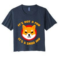 It's Not A Fox It's A Shiba Inu Crop Top