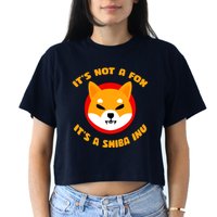 It's Not A Fox It's A Shiba Inu Crop Top