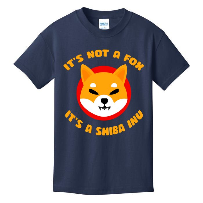 It's Not A Fox It's A Shiba Inu Kids T-Shirt