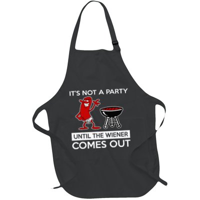 It's Not A Party Until The Wiener Comes Out Apron