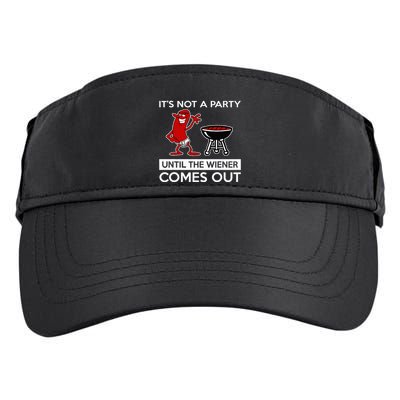It's Not A Party Until The Wiener Comes Out Adult Drive Performance Visor