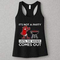 It's Not A Party Until The Wiener Comes Out Womens Tank Top