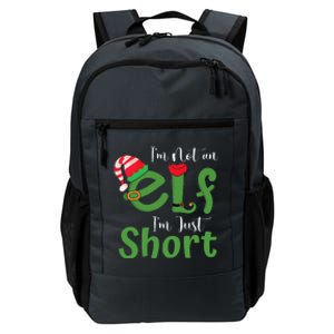 Im Not An Elf Just Short Funny Christmas Xmas Daily Commute Backpack