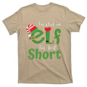 Im Not An Elf Just Short Funny Christmas Xmas T-Shirt