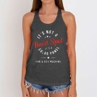 ItS Not A Bald Spot ItS A Solar Panel For Sex Machine Women's Knotted Racerback Tank