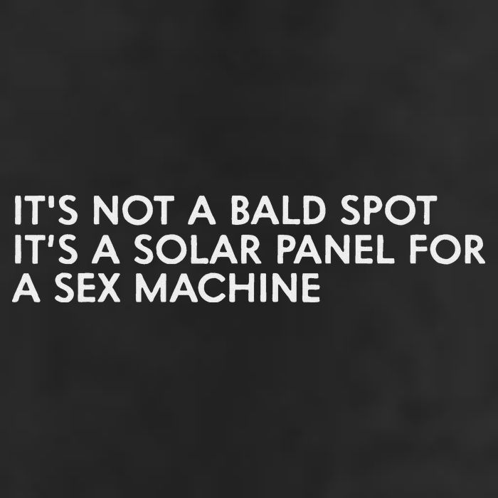ItS Not A Bald Spot ItS A Solar Panel A Sex Machine Hat