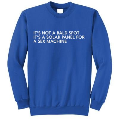 ItS Not A Bald Spot ItS A Solar Panel A Sex Machine Sweatshirt