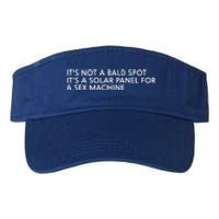 ItS Not A Bald Spot ItS A Solar Panel A Sex Machine Valucap Bio-Washed Visor