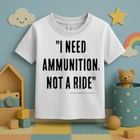 I Need Ammunition Not A Ride Ukrainian President Zelensky Toddler T-Shirt