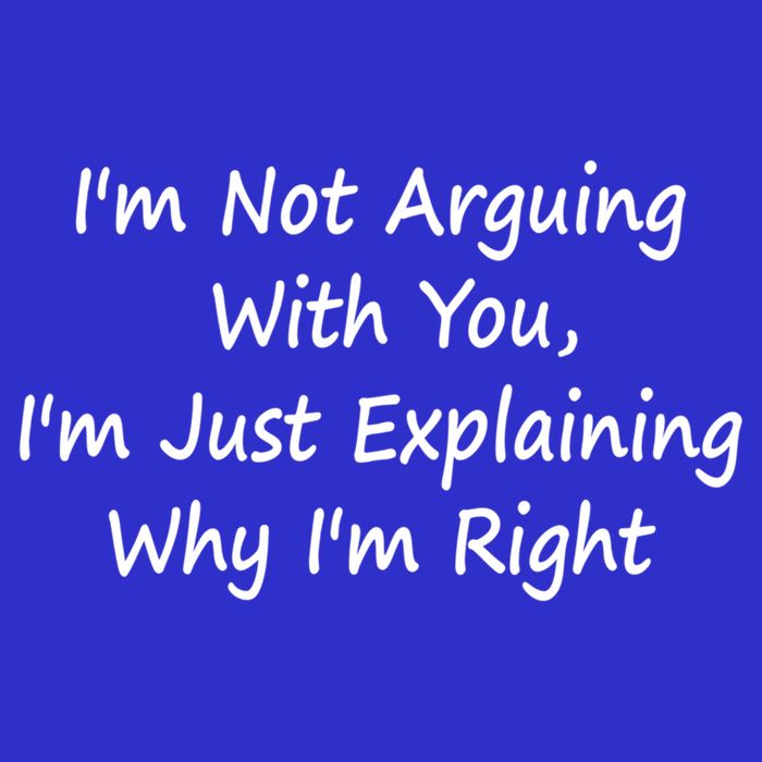 I'm Not Arguing With You I'm Just Explaining Why I'm Right Cute Gift Sweatshirt