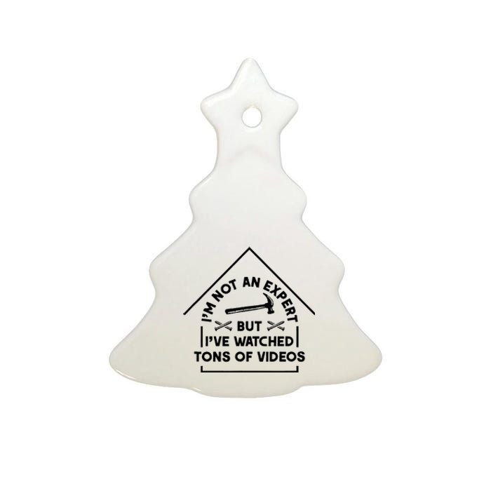 IM Not An Expert Diy Home Improvement Remodel Renovation Ceramic Tree Ornament