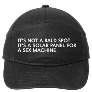 ItS Not A Bald Spot ItS A Solar Panel A Sex Machine 7-Panel Snapback Hat