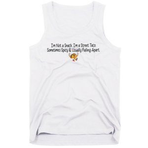 IM Not A Snack IM A Street Taco Cinco De Mayo Tank Top