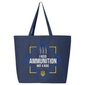 I Need Ammunition Not A Ride Ukraine President Volodymyr Zelenskyy Trident 25L Jumbo Tote