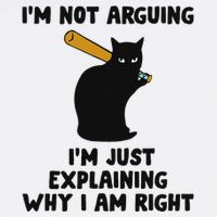 IM Not Arguing IM Just Explaining Why I Am Right Mousepad